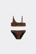 Maillot De Bain Deux Pièces Fille Wild Animalier