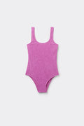 Maillot De Bain Une Pièce Fille Crinkle Waves