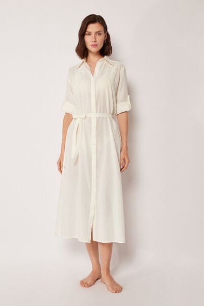 Robe Longue Chemisier