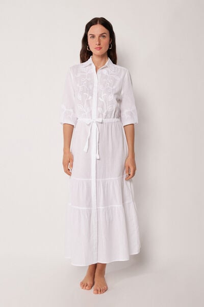 Robe Longue Brodée