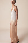 Robe Longue En Résille