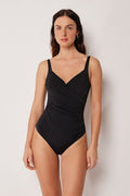 Maillot Une Pièce Gainant Elegant Draping