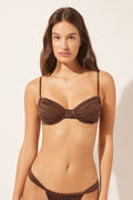 Haut De Maillot Balconnet Shiny Satin