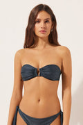 Haut De Maillot Bandeau Glowing Python