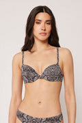 Haut De Maillot De Bain Push Up Classic Snake
