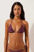 Haut De Maillot Triangle Golden Glow