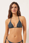 Haut De Maillot Triangle Glowing Python