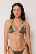 Haut De Maillot Triangle Refined Shine