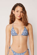 Haut De Maillot De Bain Triangle Water Reflection