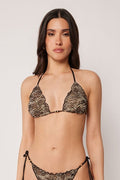Haut De Maillot Triangle Doll Zebra