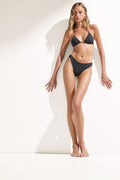 Bas De Maillot Brésilien Polka Dot Black