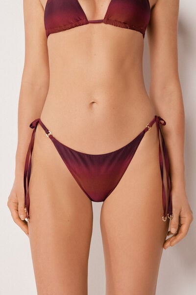 Bas De Maillot Brésilien À Lanières Soft Shades