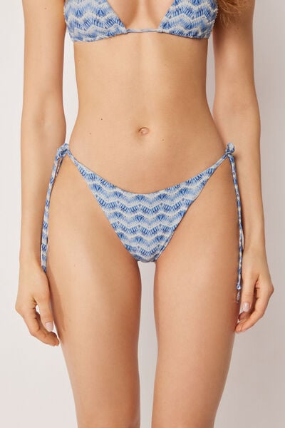 Bas De Maillot De Bain Brésilien Lanières Water Reflection