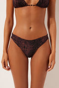 Bas De Bikini Brésilien Dark Animalier