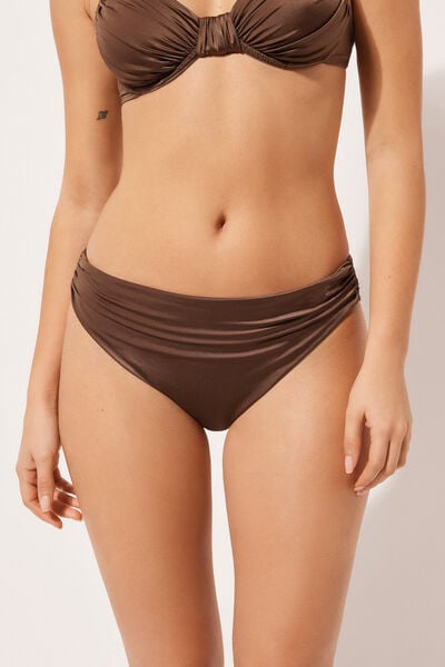 Bas De Maillot Shiny Satin