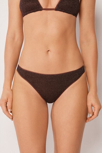 Bas De Maillot Metallic Glow