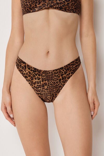Bas De Maillot Wild Animalier