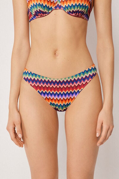 Bas De Maillot De Bain Vibrant Chevron