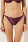 Bas De Maillot À Nœuds Golden Glow