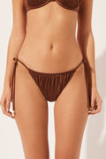 Bas De Maillot À Lanières Shiny Satin