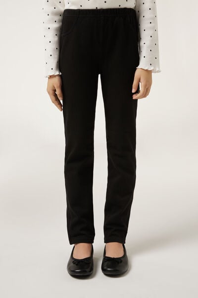 Legging Thermique En Jean Pour Fille