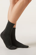 Chaussettes Courtes Avec Cachemire