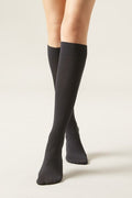 Mi-bas Opaques 60 Deniers En Microfibre