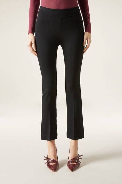 Pantalon Pattes D’éléphant Court